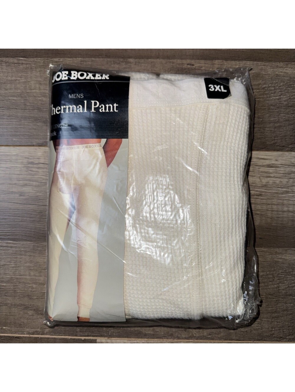 NEW Joe Boxer Men's Ankle Length Thermal Pant Long John Underwear, 3XL